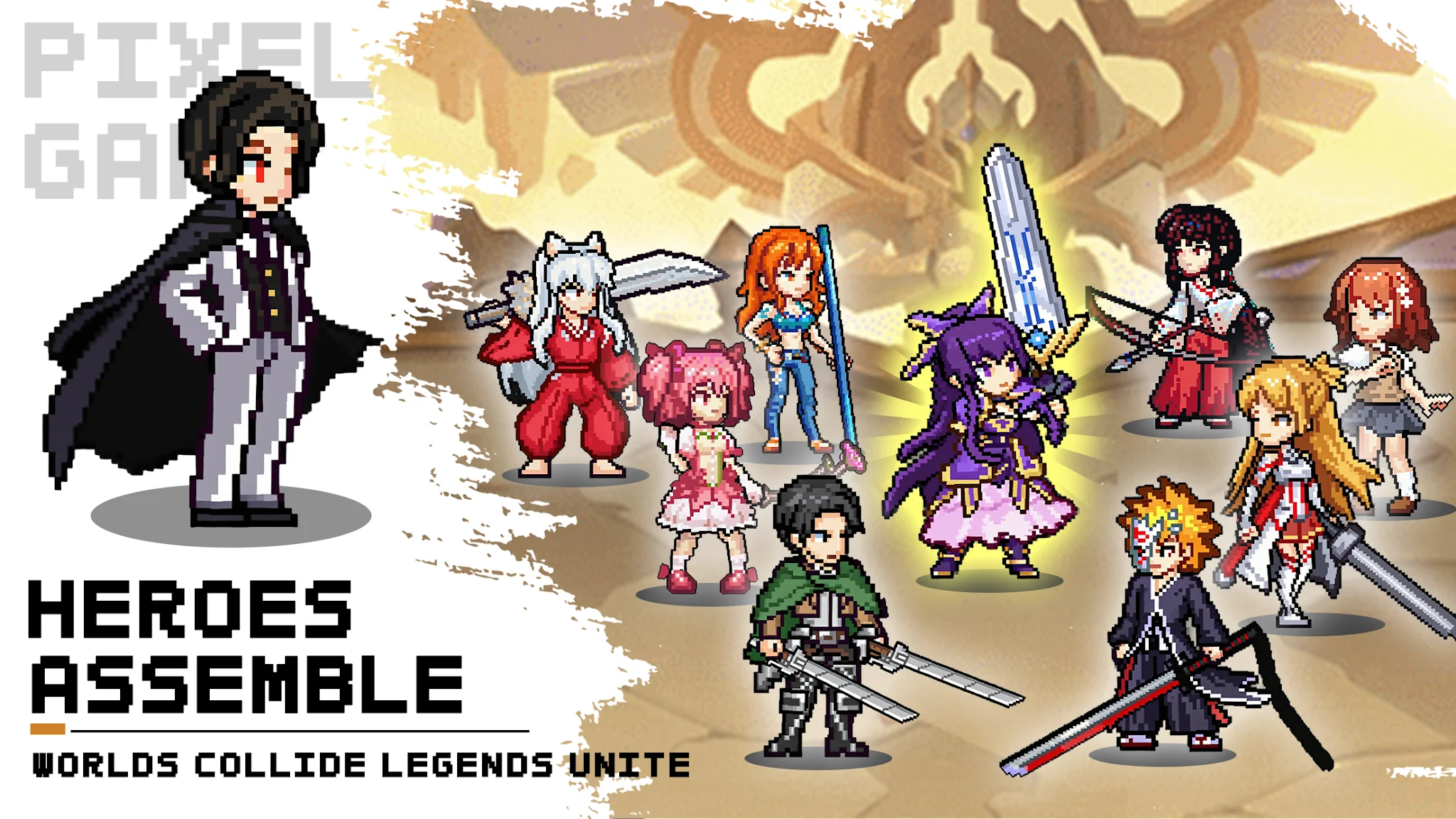 Captura de tela Pixel Anime Brawl 5
