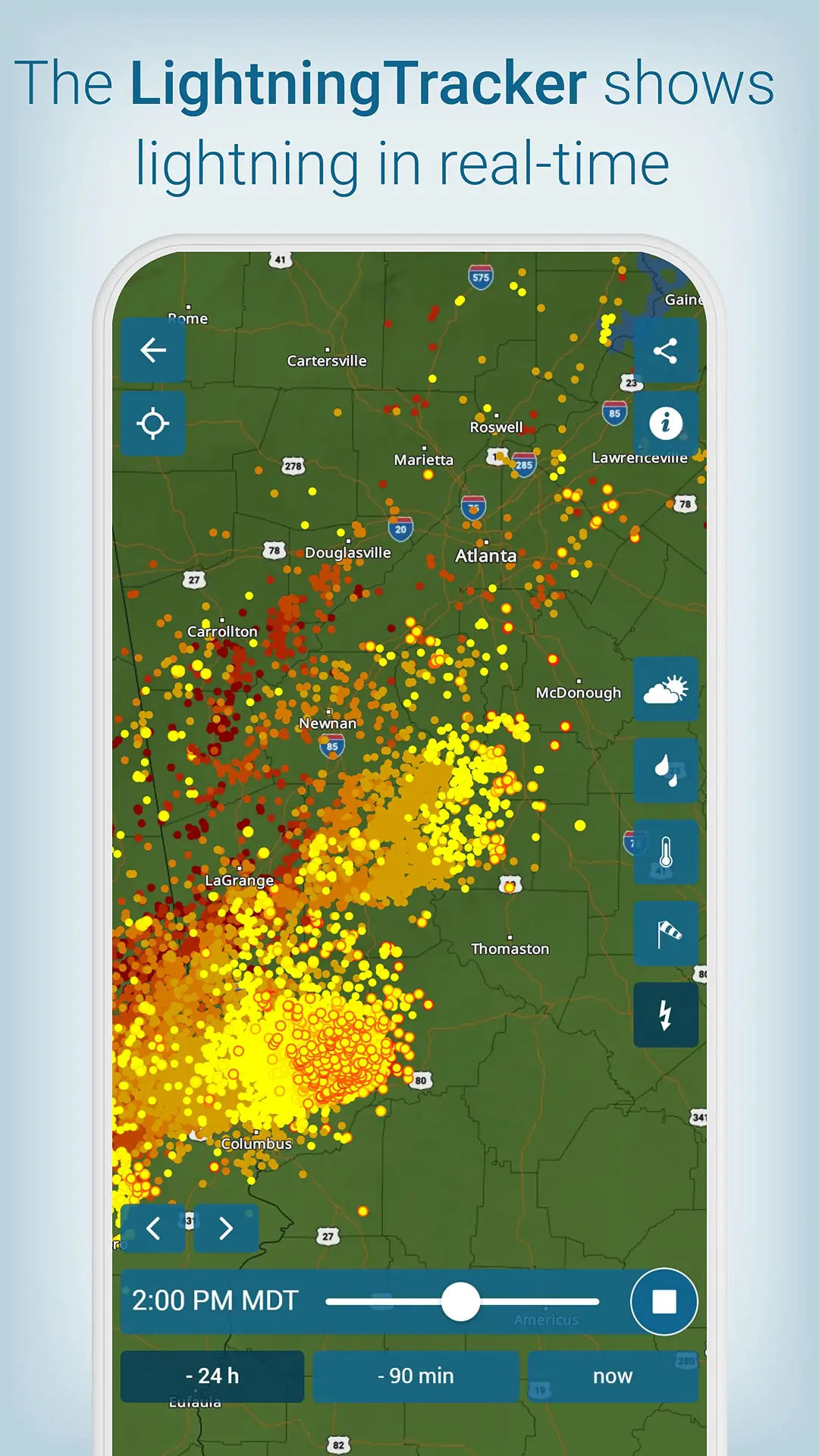 스크린샷 Weather & Radar 5