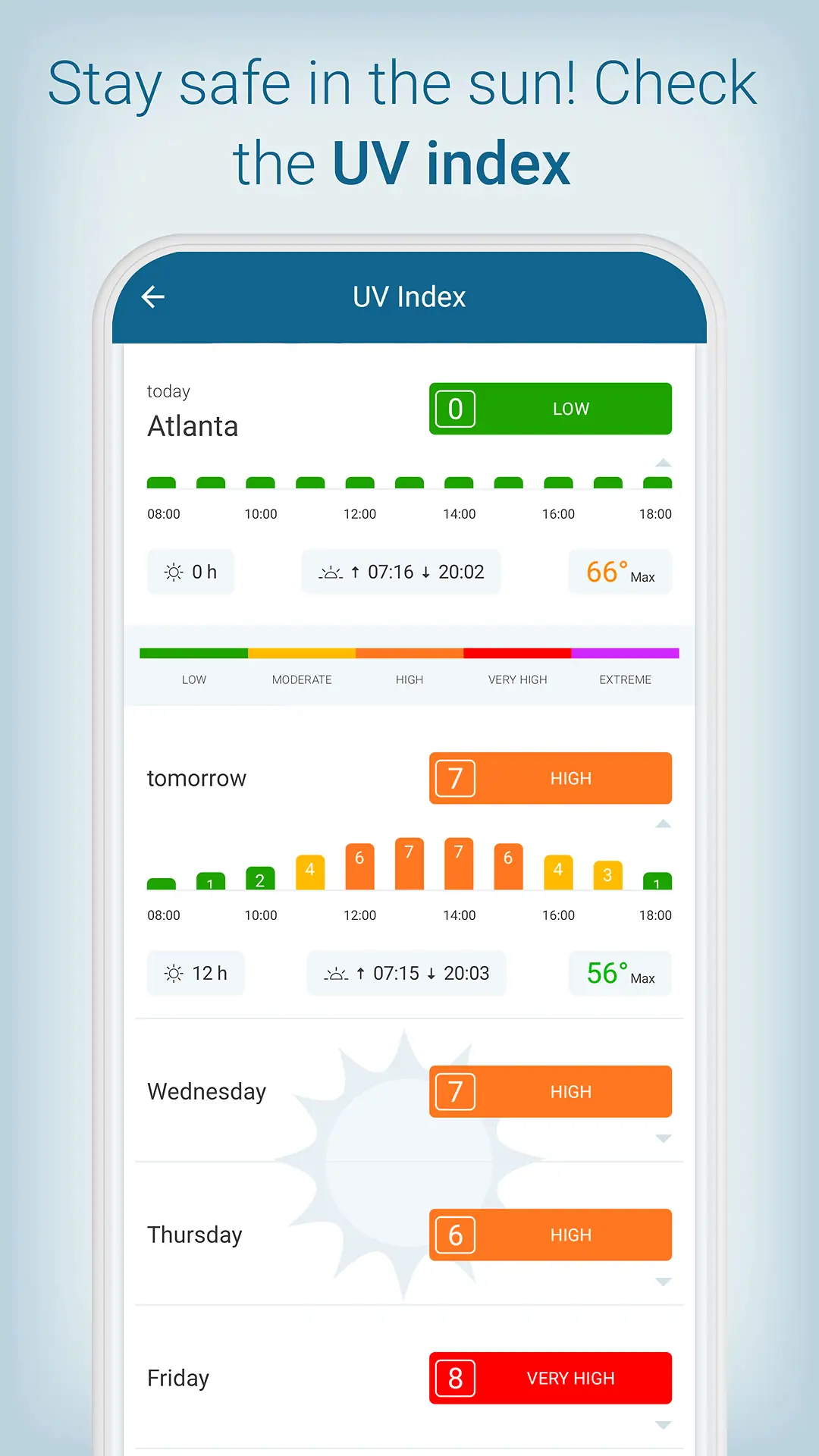 스크린샷 Weather & Radar 8