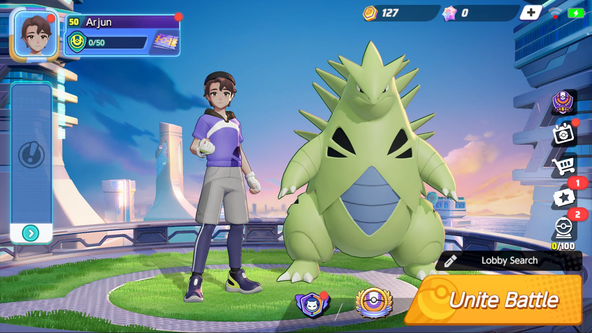 Pokémon UNITE képernyőkép 5