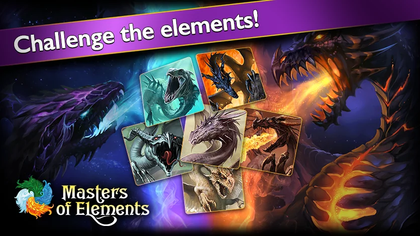 스크린샷 Masters of Elements－Online CCG 3