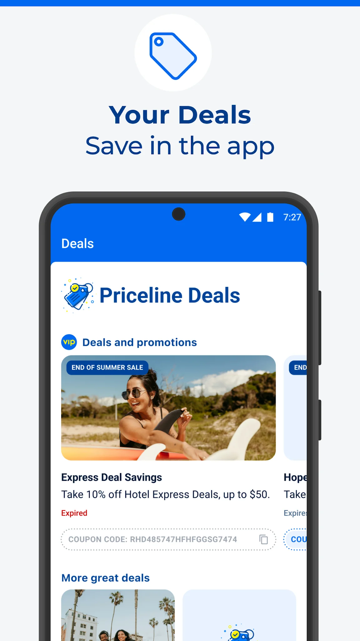 Priceline: Hotel, Flight & Car képernyőkép 7