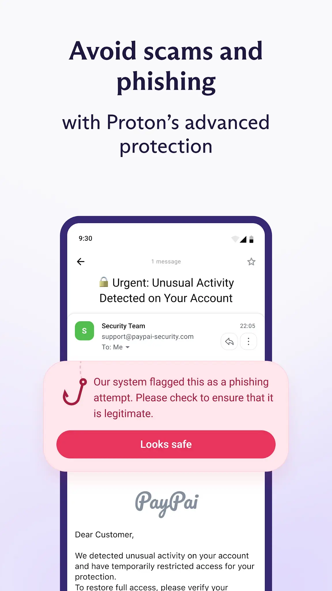 Proton Mail: Encrypted Email képernyőkép 4
