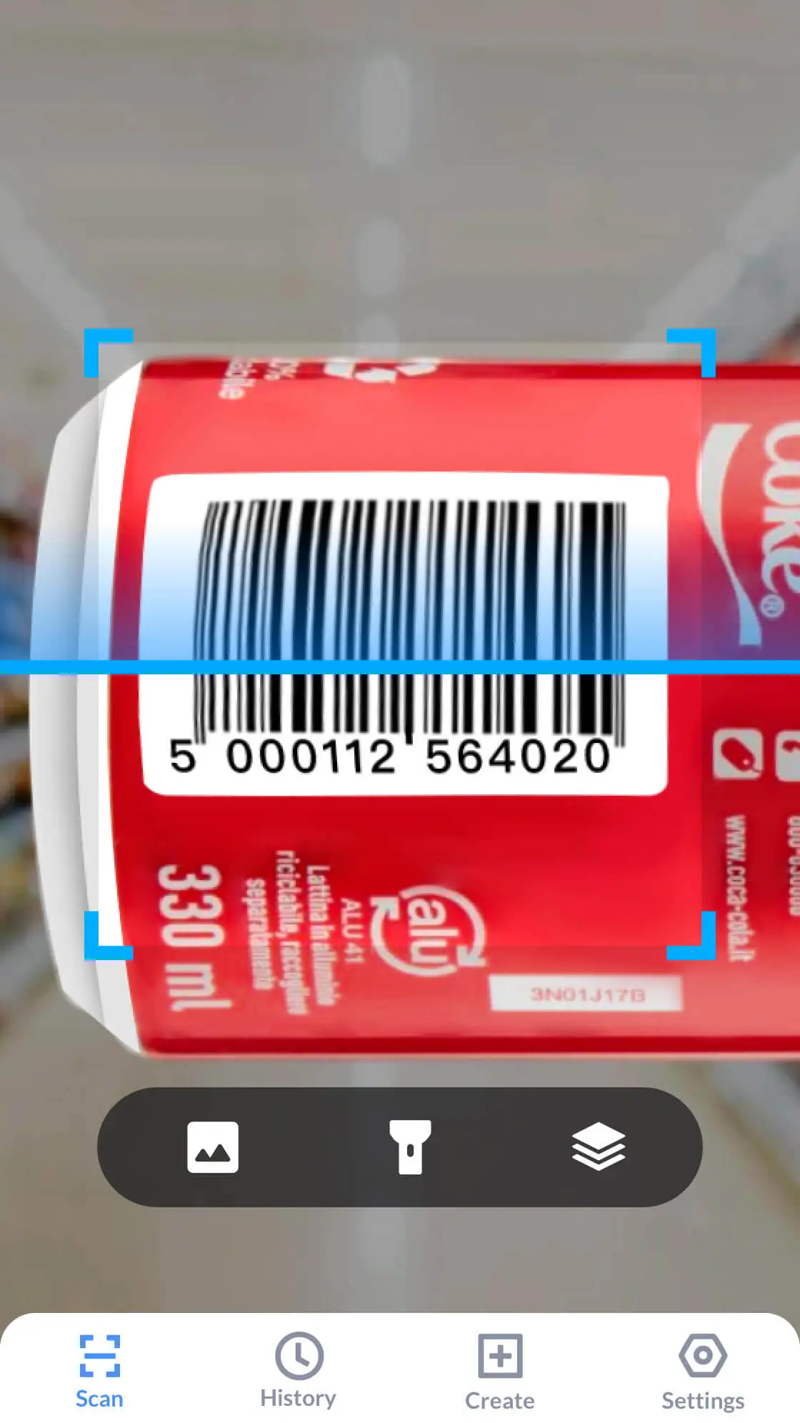 QR Code Scanner & Scanner App képernyőkép 2