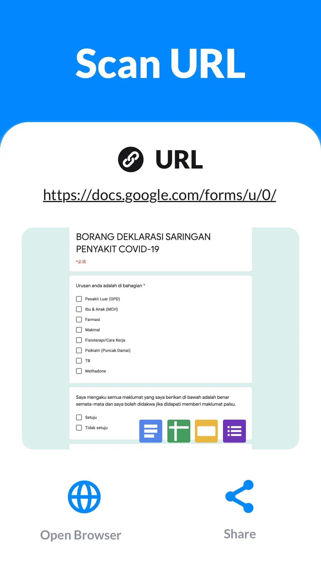 QR Code Scanner & Scanner App képernyőkép 3