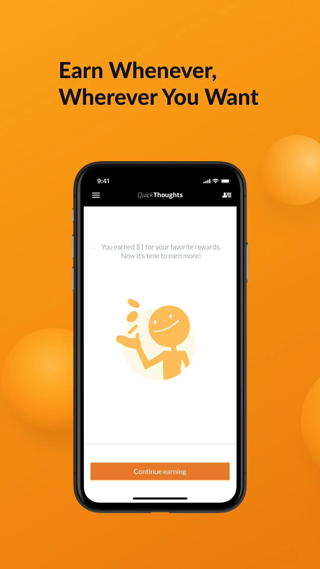 Ảnh chụp màn hình QuickThoughts: Paid Surveys 4