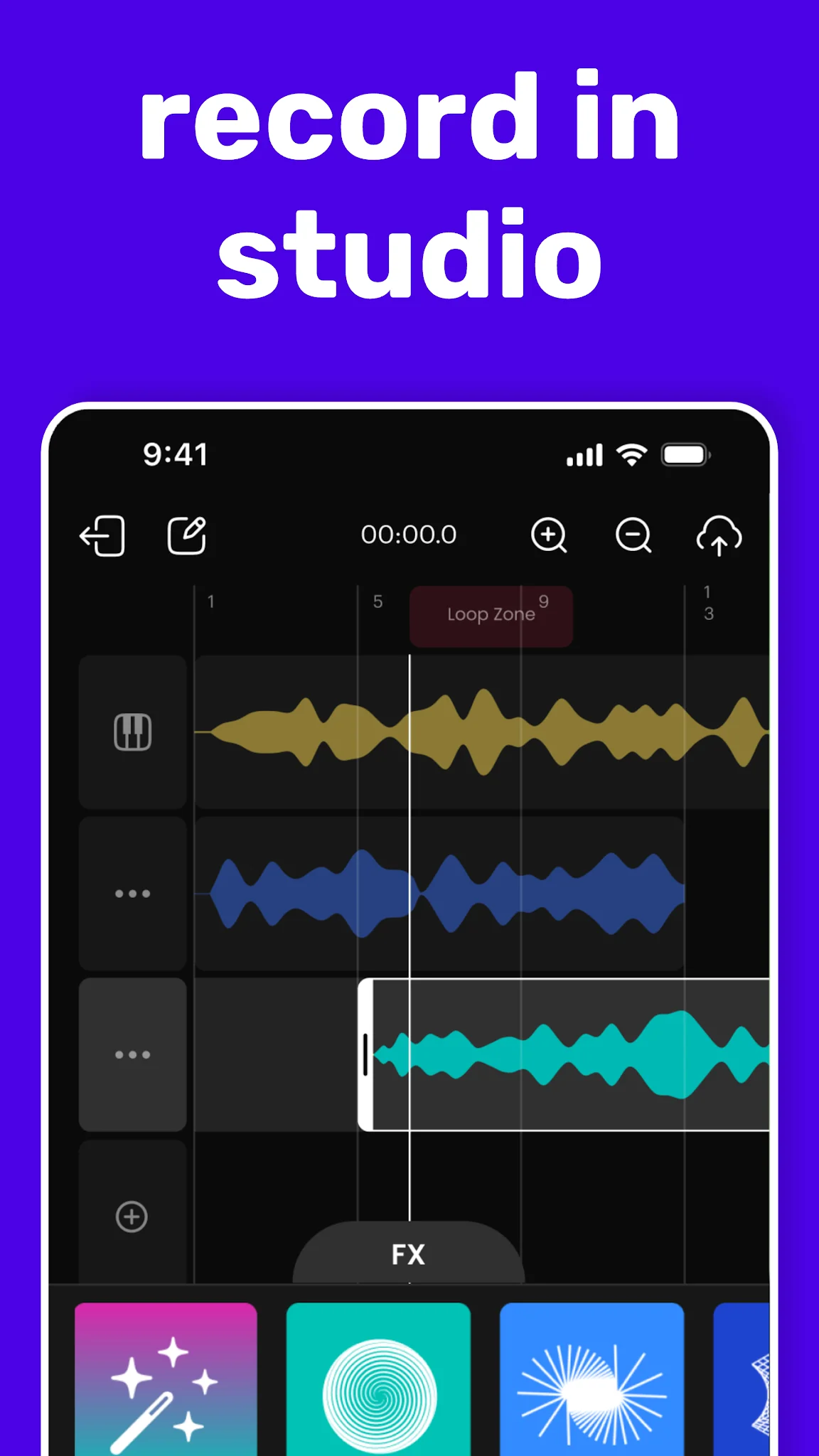 Captura de pantalla Rapchat: Estudio Musical 2