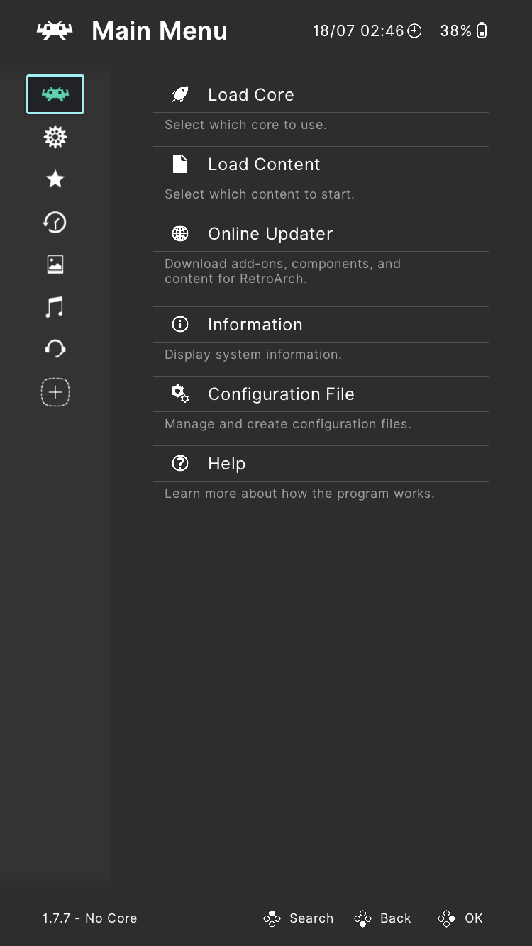 Скріншот RetroArch Plus 7