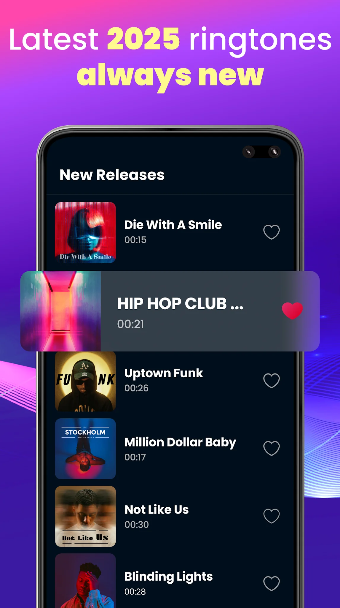 Снимка на екрана Ringtones for Android 4