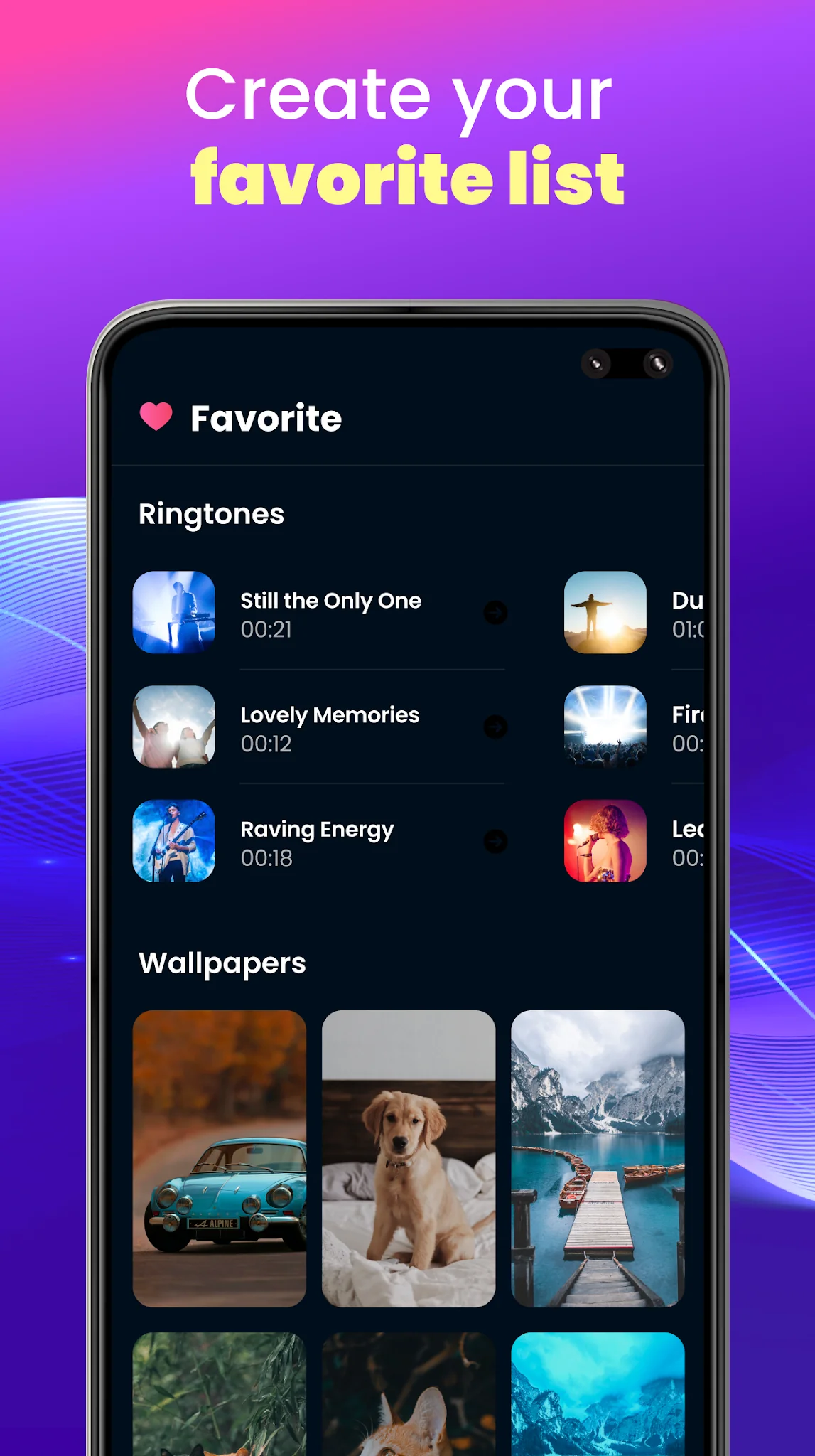 Снимка на екрана Ringtones for Android 7