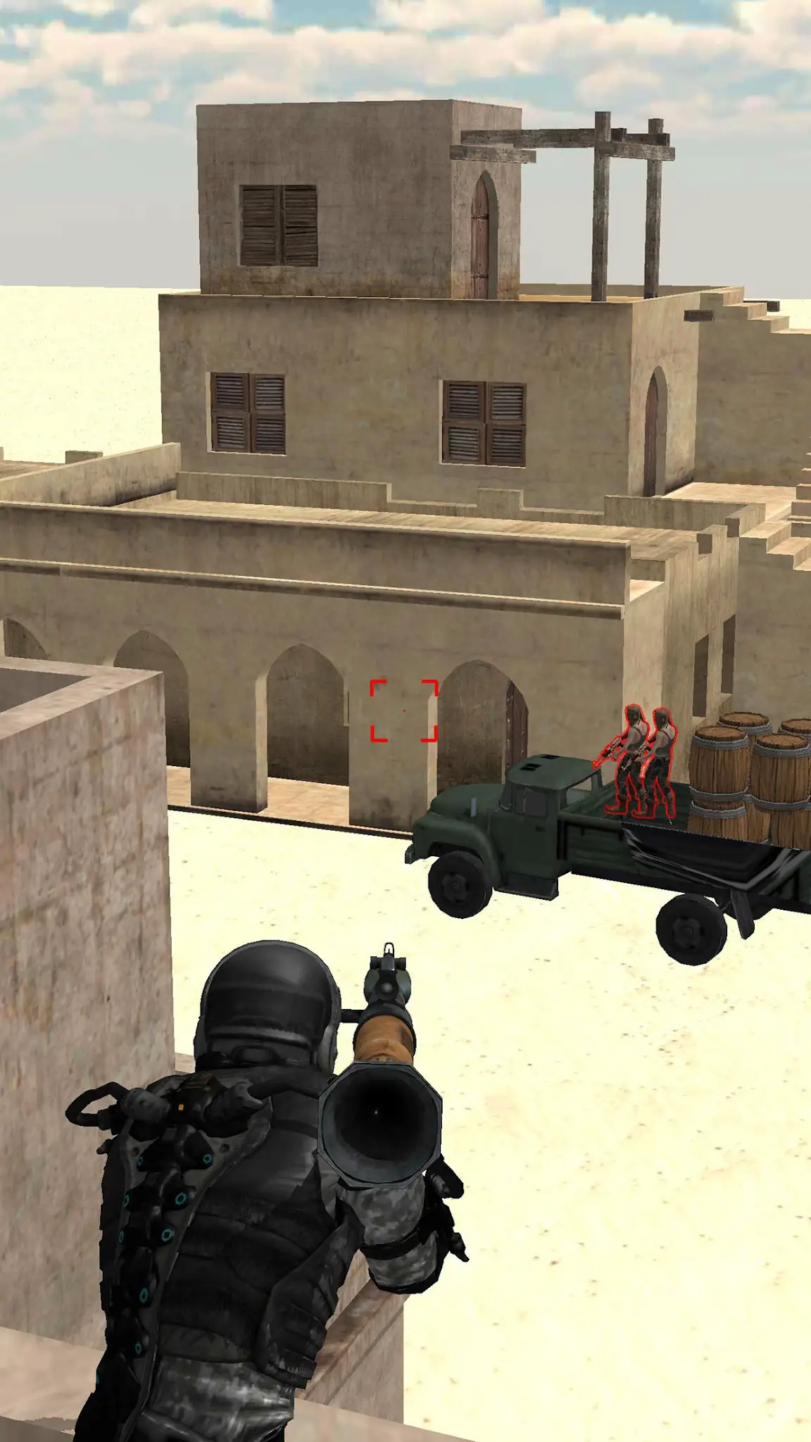 Captură de ecran Rocket Attack 3D 1