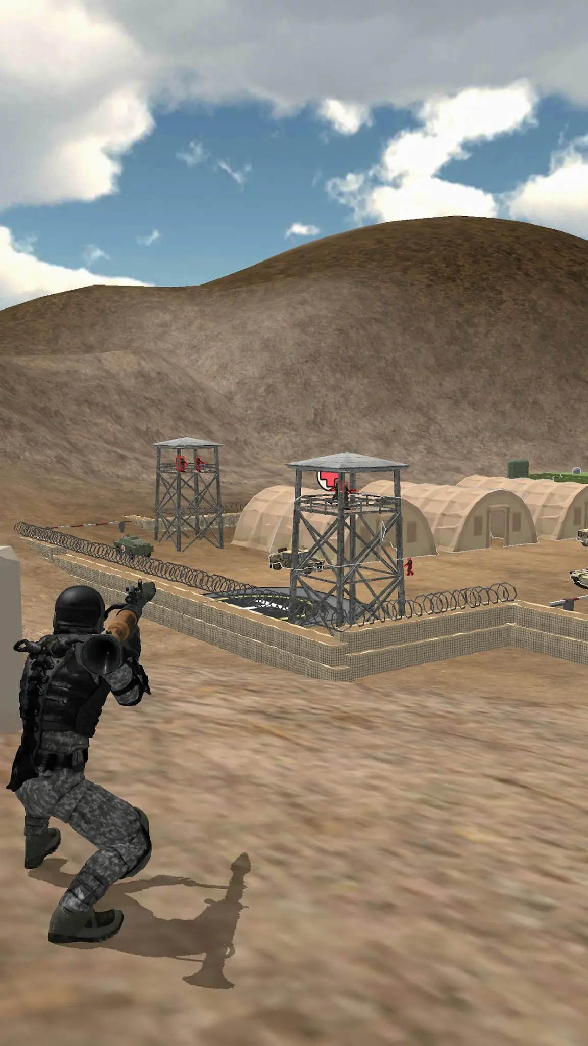 Captură de ecran Rocket Attack 3D 2