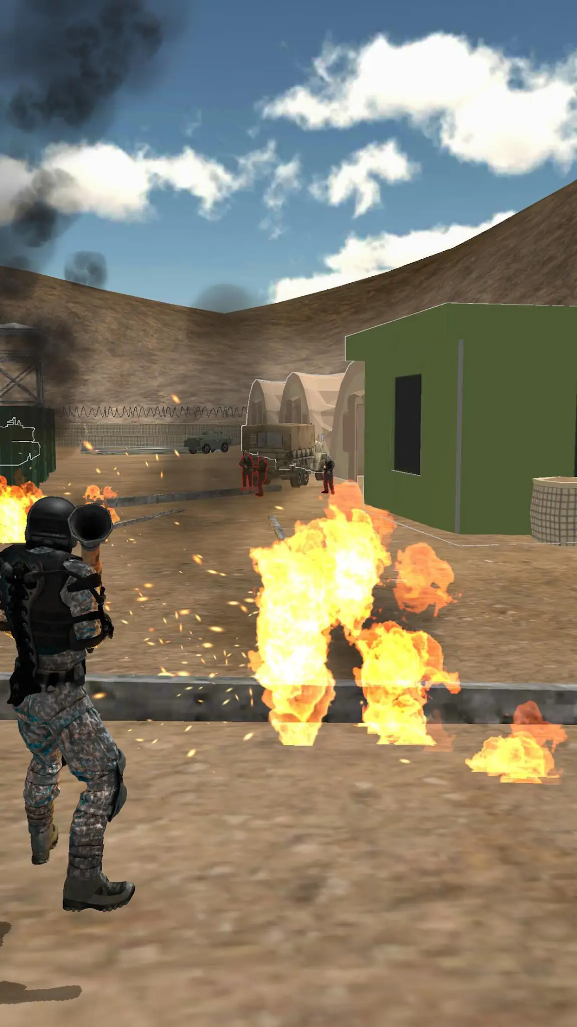 Captură de ecran Rocket Attack 3D 4