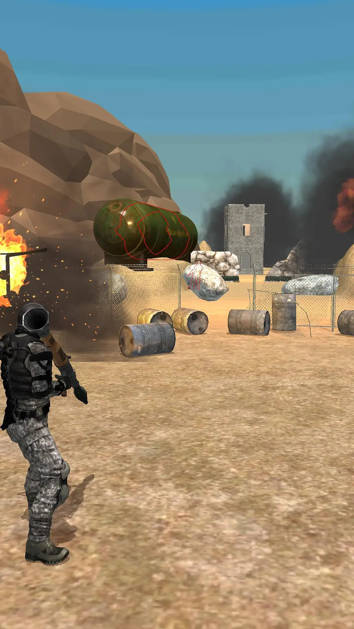 Captură de ecran Rocket Attack 3D 6