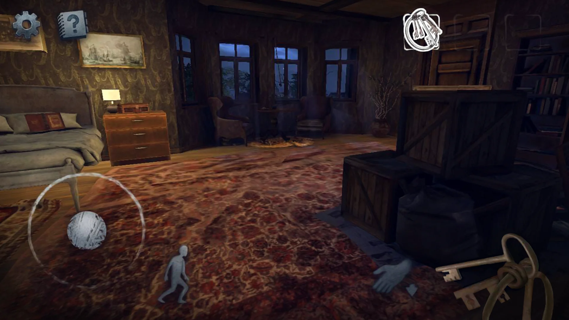 Скріншот Scary Mansion: Квест-ужастик 3
