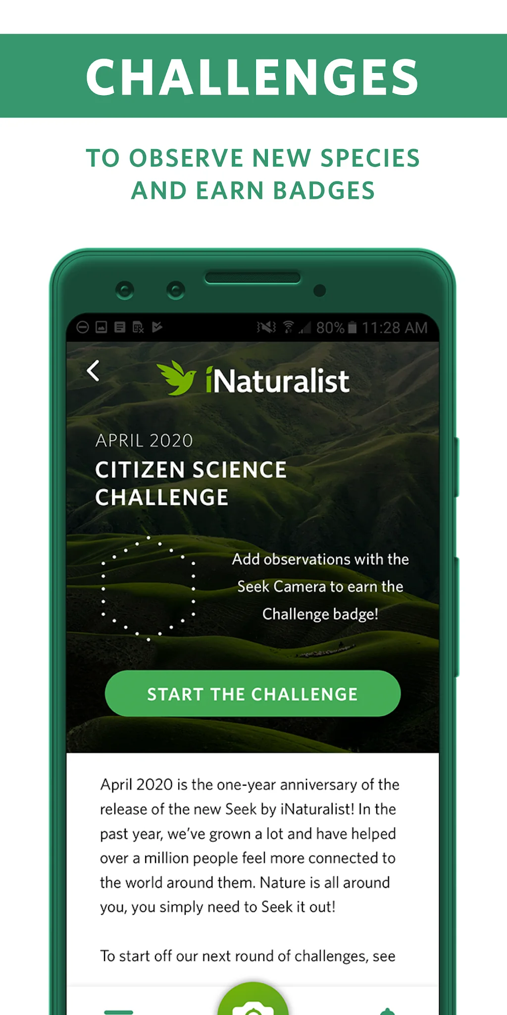 Captura de pantalla Seek, por iNaturalist 6