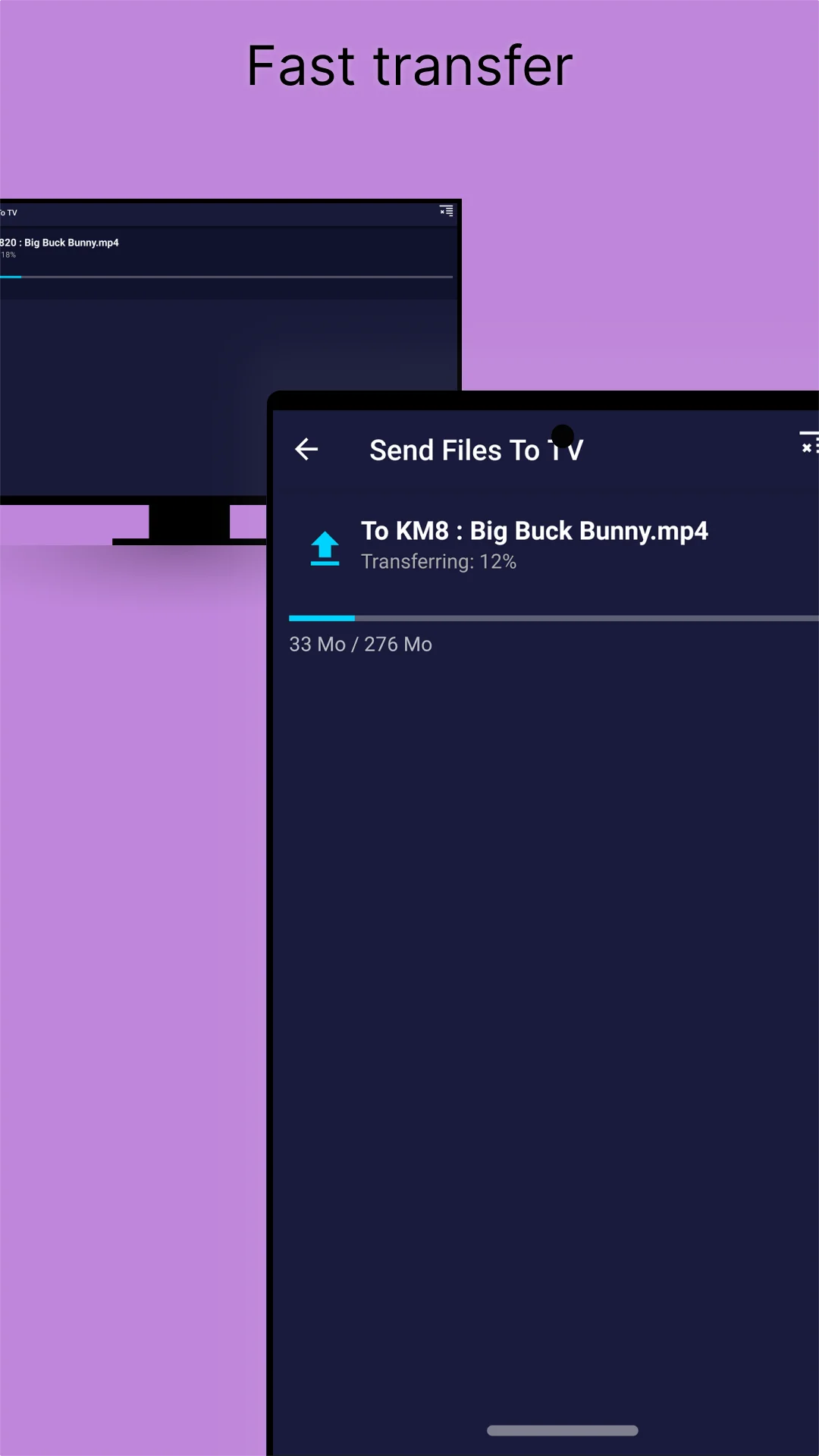Снимка на екрана Send files to TV 4