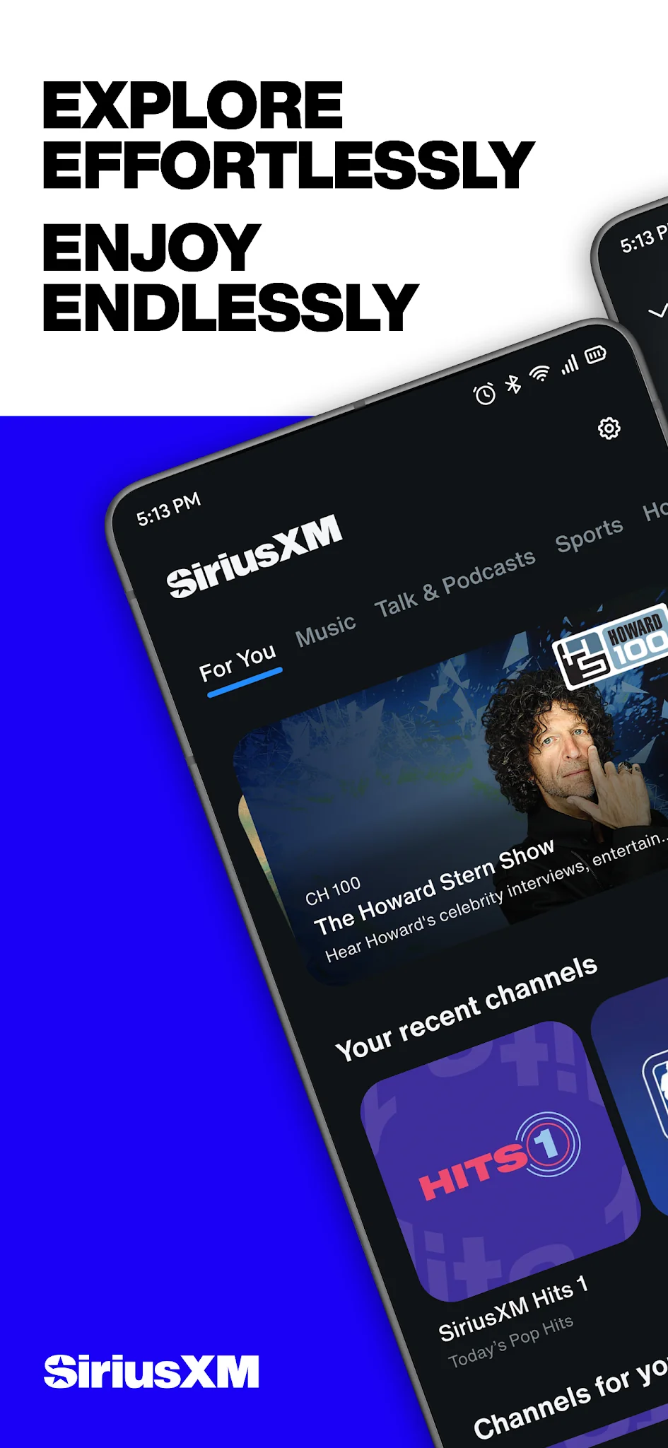 Screenshot SiriusXM 1