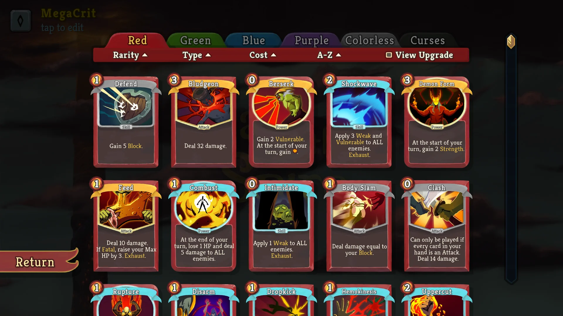 Tangkapan layar Slay the Spire 10