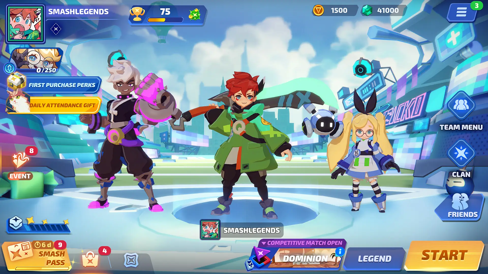 Screenshot SMASH LEGENDS : Action Fight 8