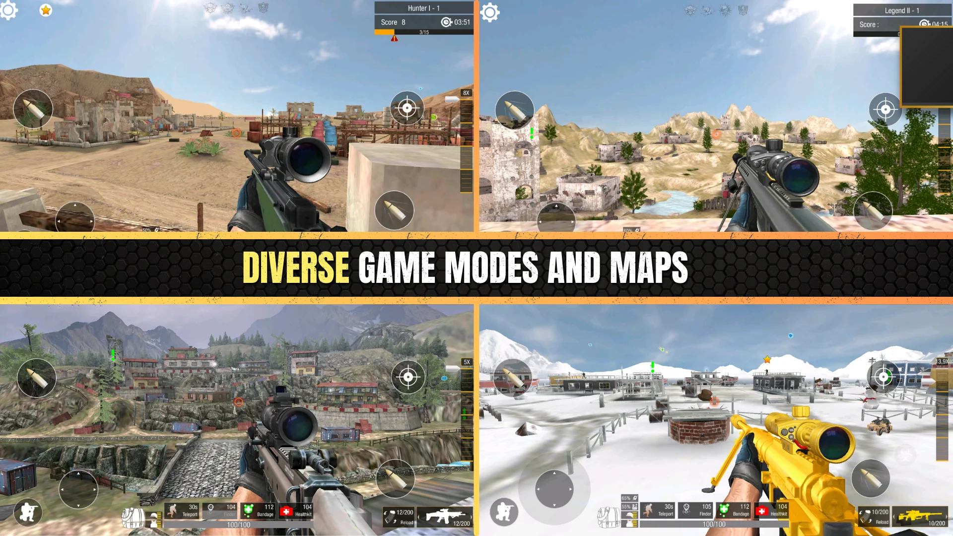截图 狙击手游戏：BulletStrike 2