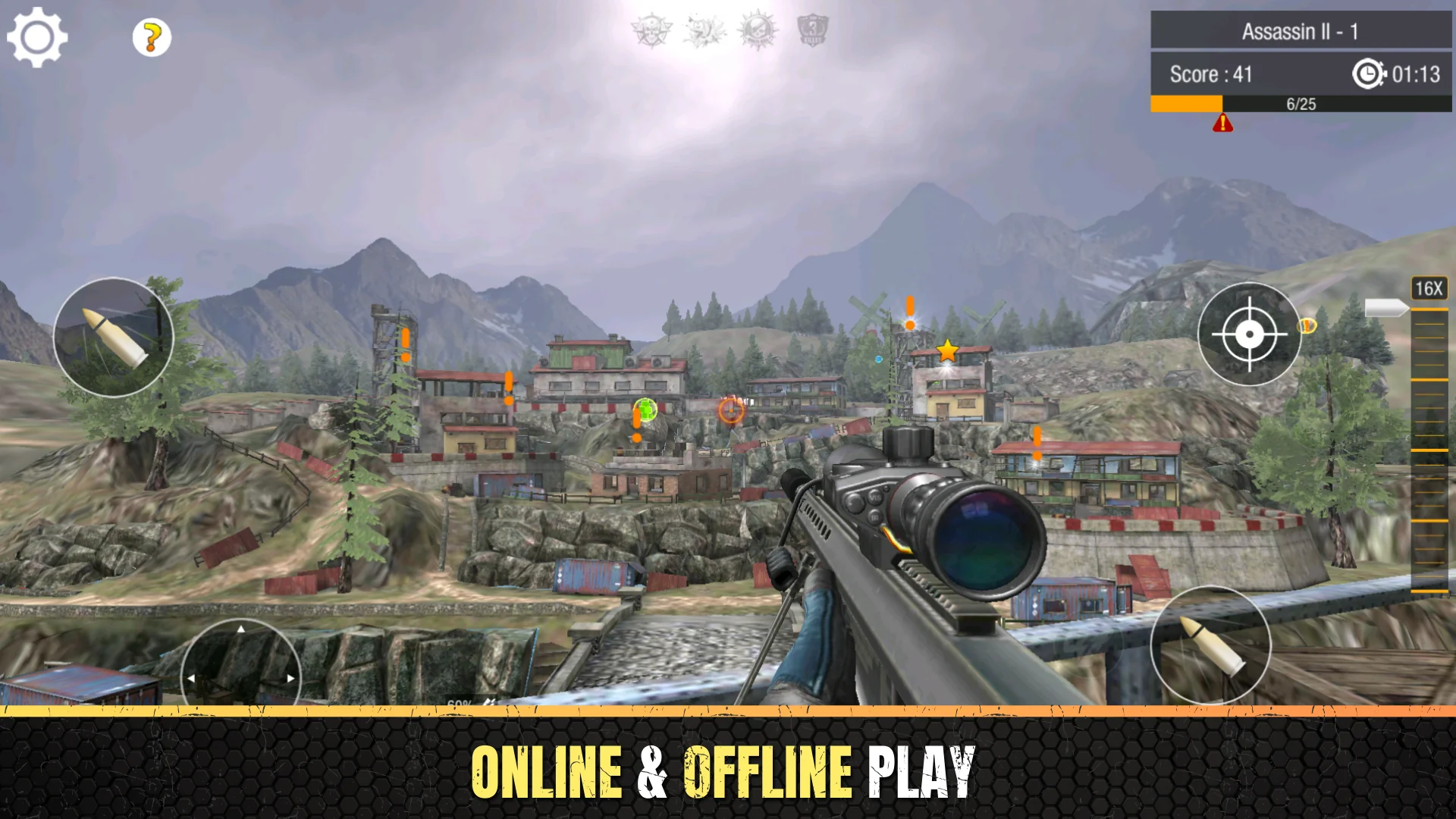 截图 狙击手游戏：BulletStrike 4