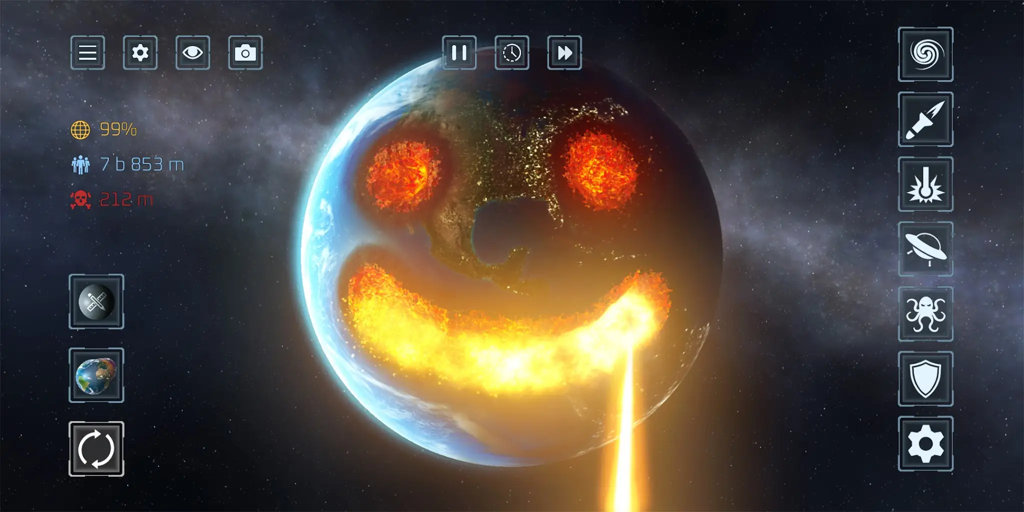 截图 Solar Smash 1