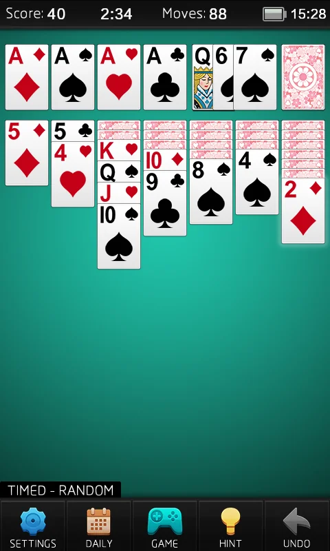 Скриншот Solitaire 3