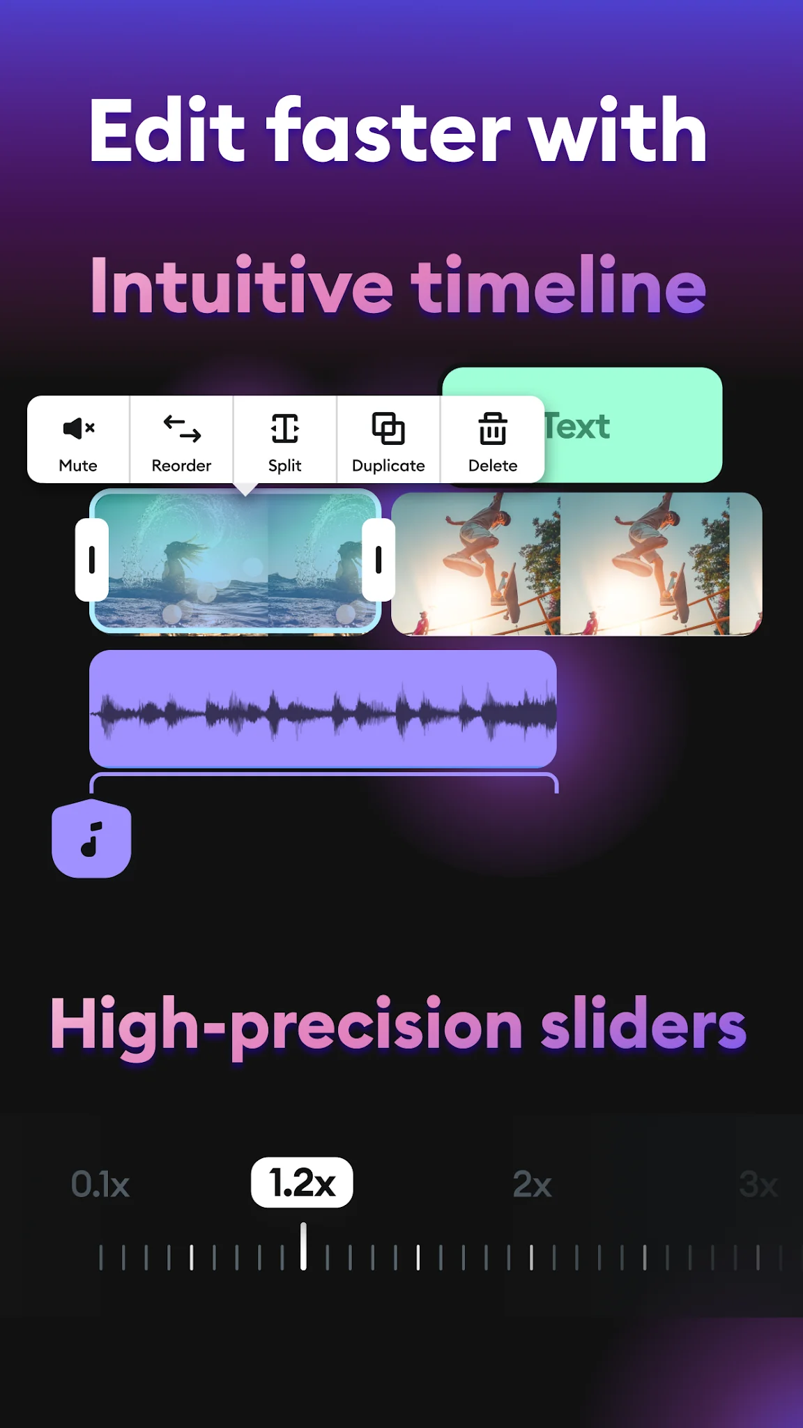 Captura de tela Splice - Editor de Video 1