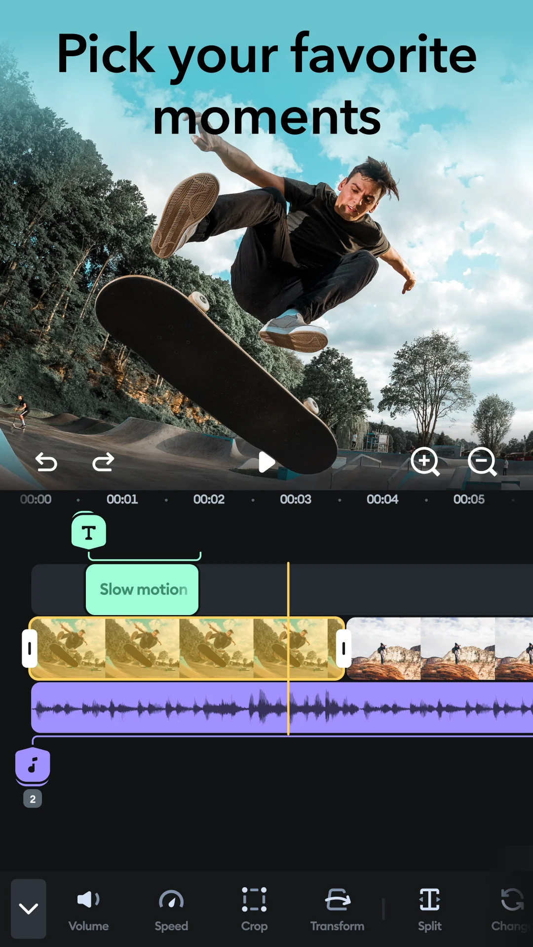 Captura de tela Splice - Editor de Video 3