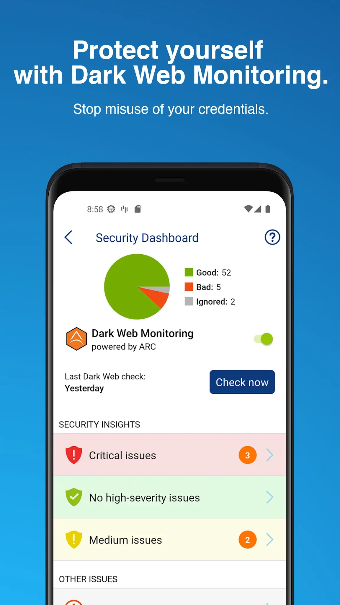 스크린샷 Sticky Password Manager 5