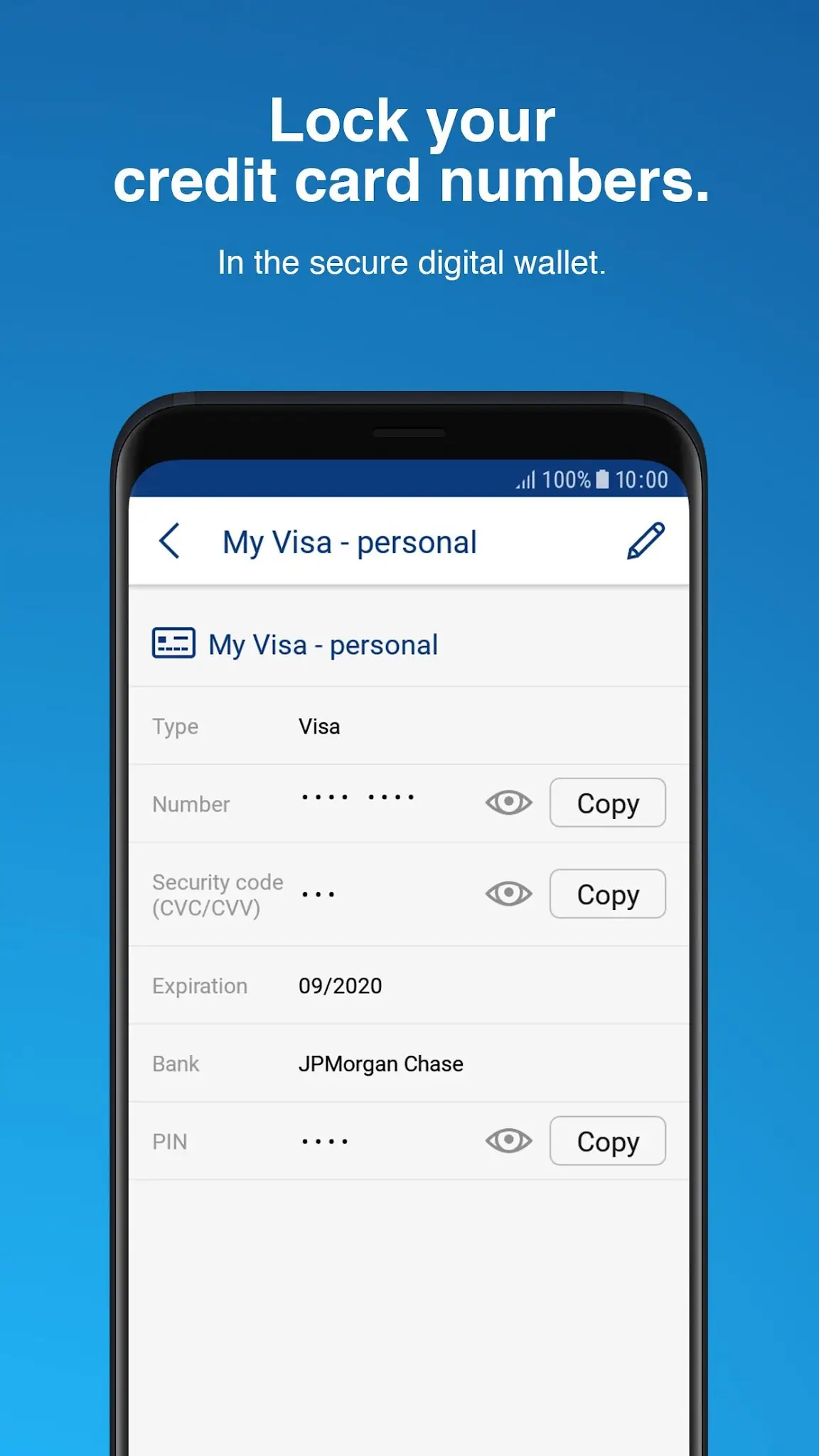 스크린샷 Sticky Password Manager 7