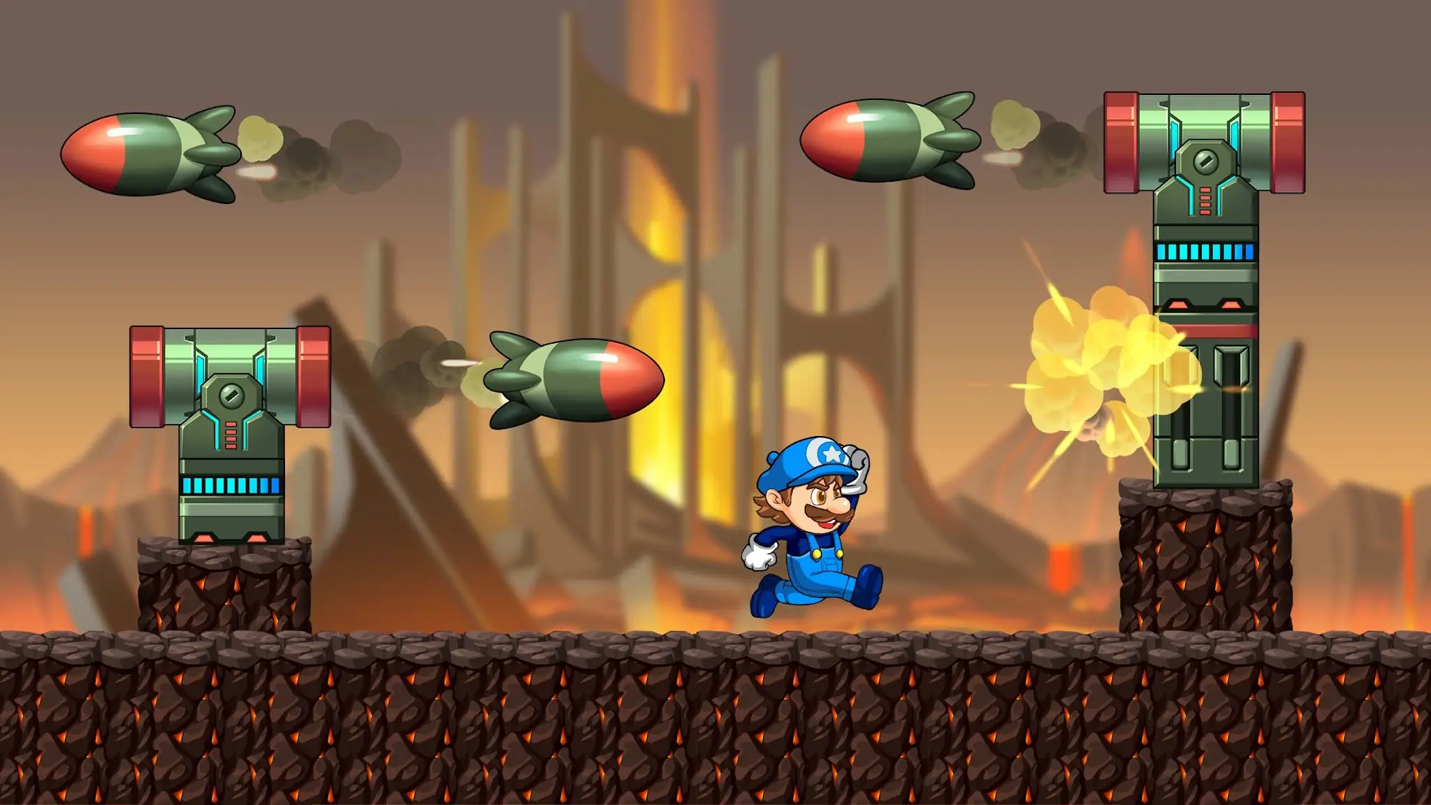 스크린샷 Super Machino Go : 월드 어드벤처 게임 4