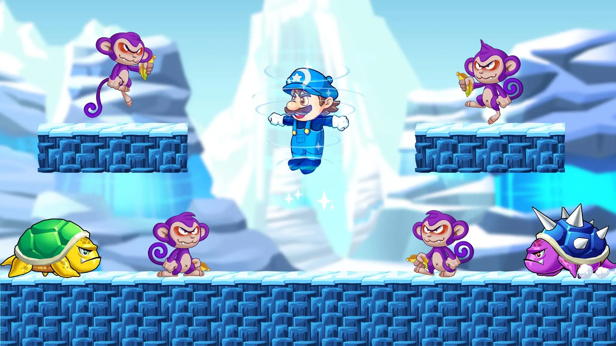 스크린샷 Super Machino Go : 월드 어드벤처 게임 5