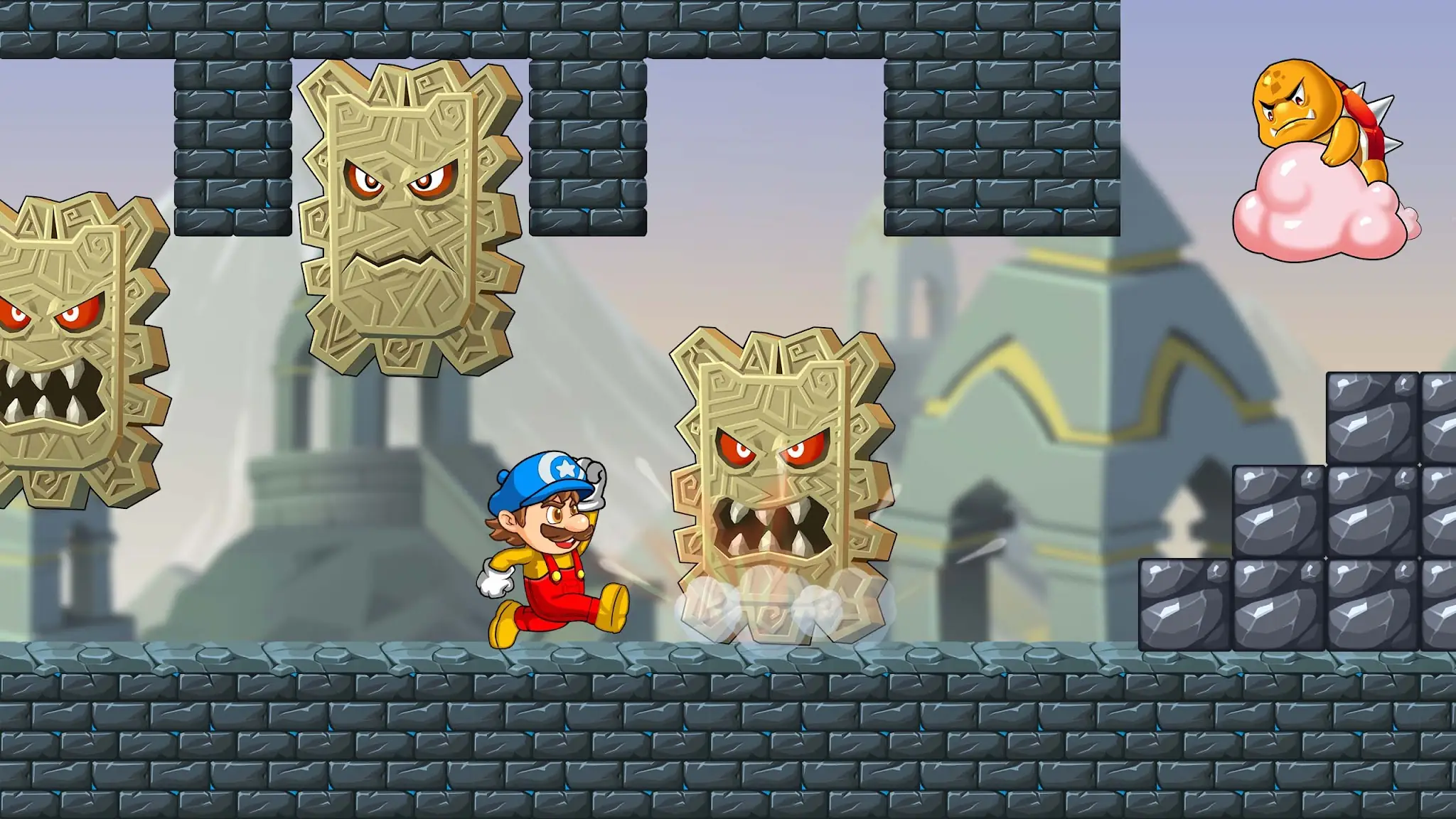 스크린샷 Super Machino Go : 월드 어드벤처 게임 7