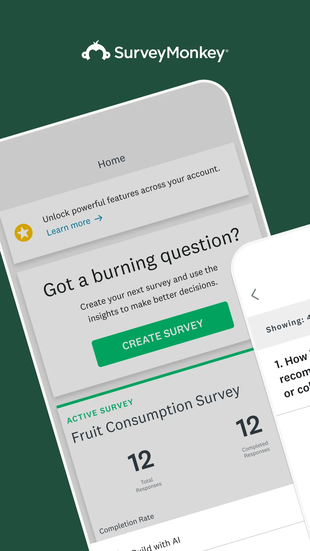 Captura de pantalla SurveyMonkey 1