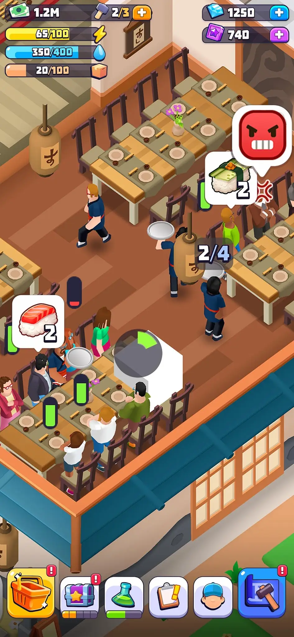 Screenshot Sushi Empire Tycoon 5