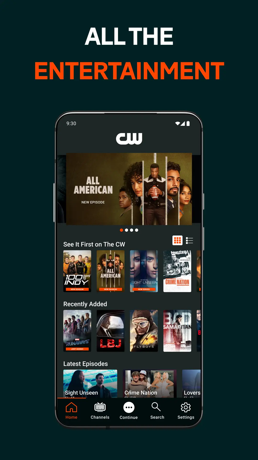 Скриншот The CW 1