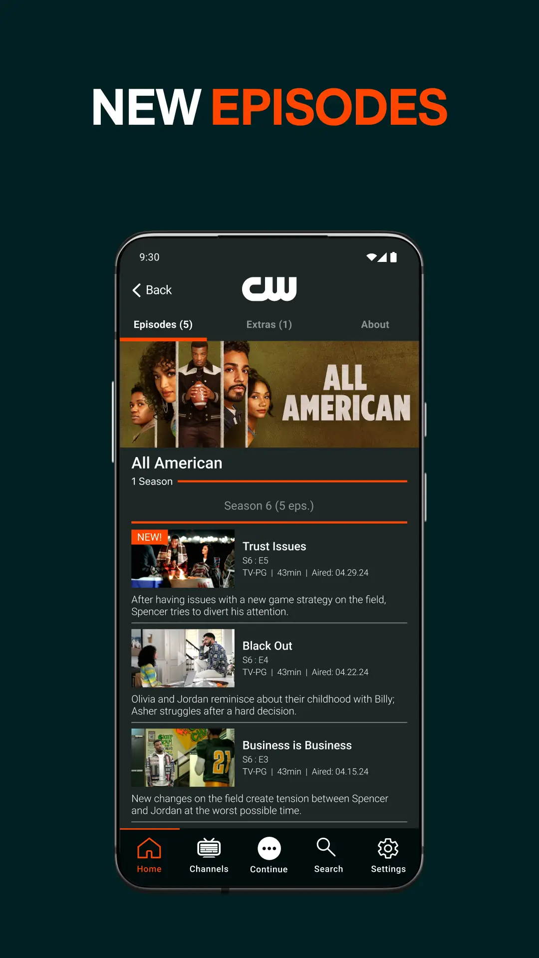 Скриншот The CW 3