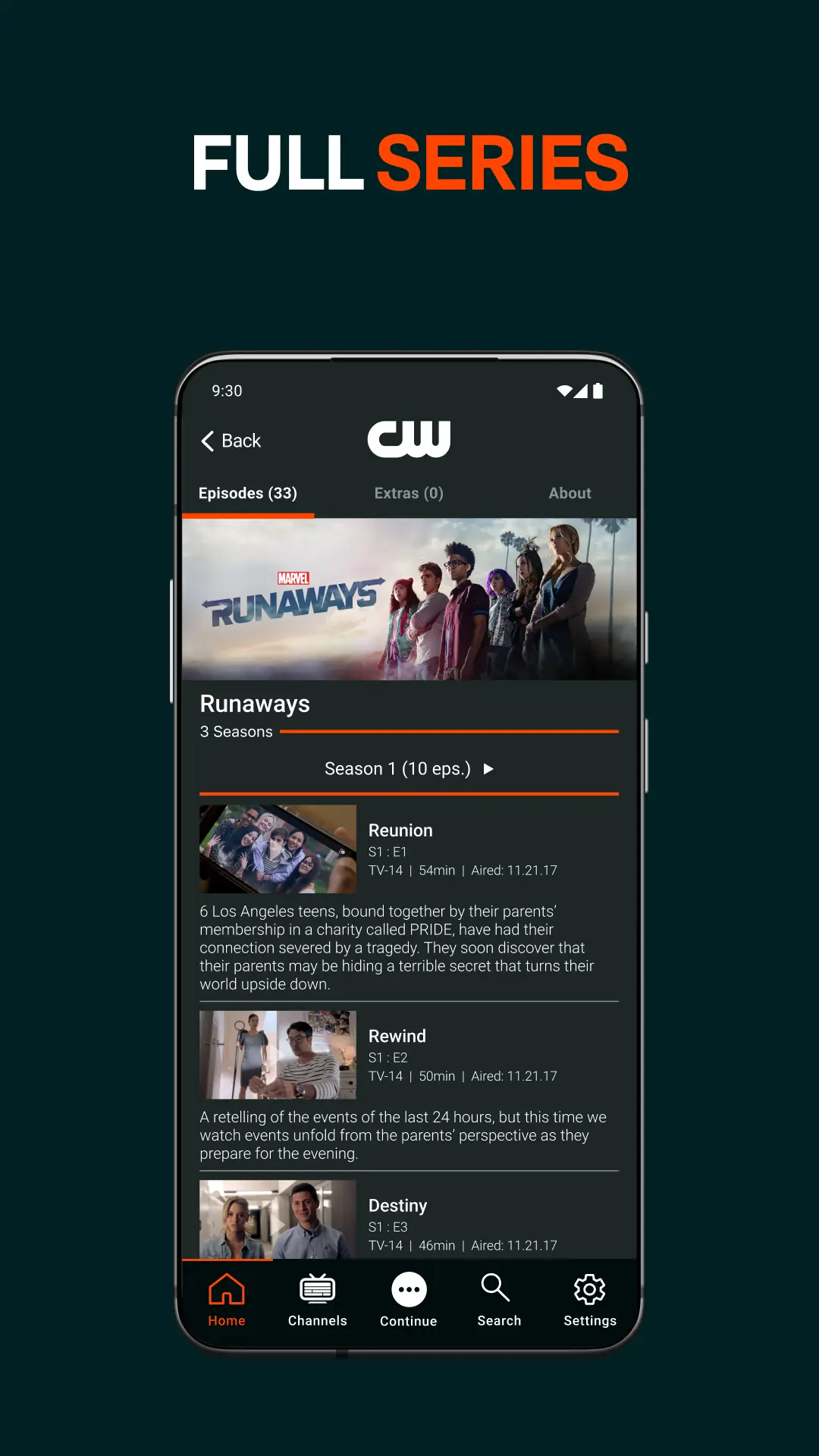 Скриншот The CW 5