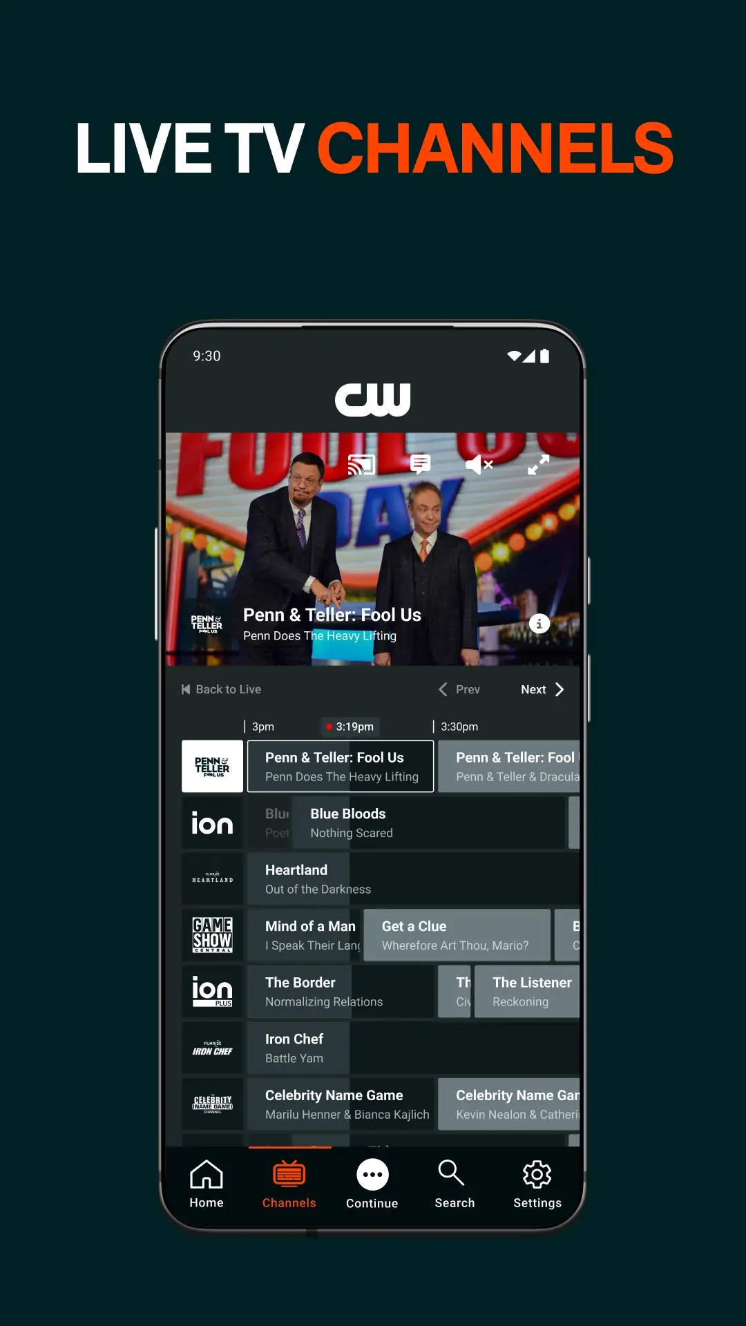 Скриншот The CW 6