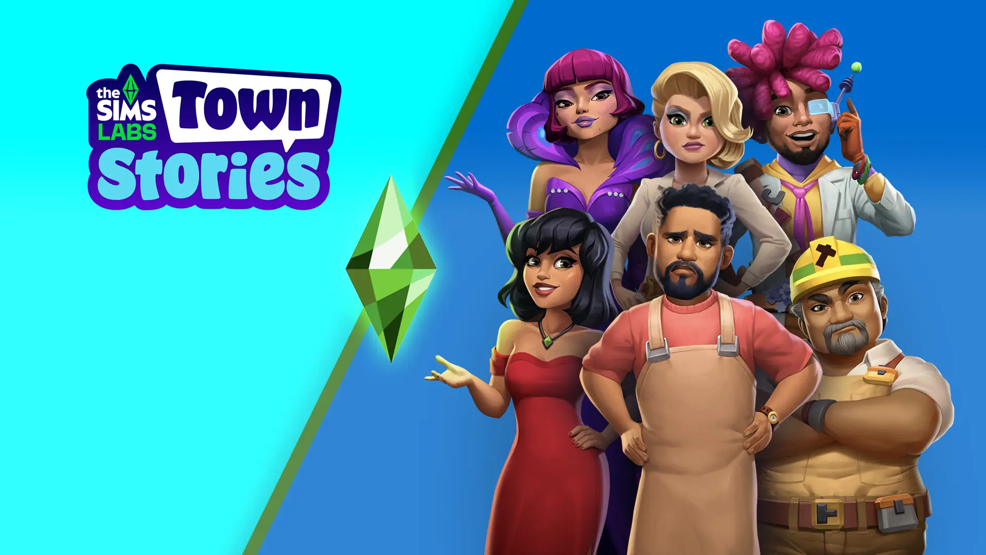 Capture d'écran The Sims Labs: Town Stories 1