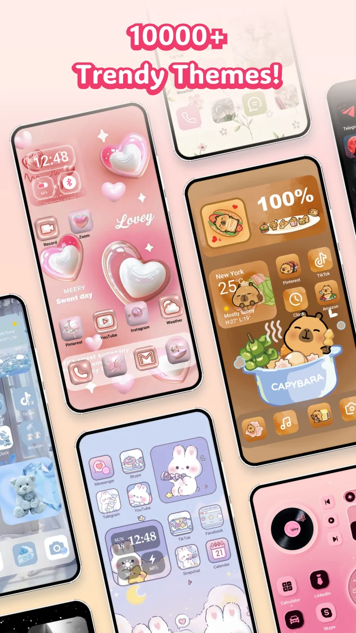 Ekran Görüntüsü Themely - Icons & Widgets 1