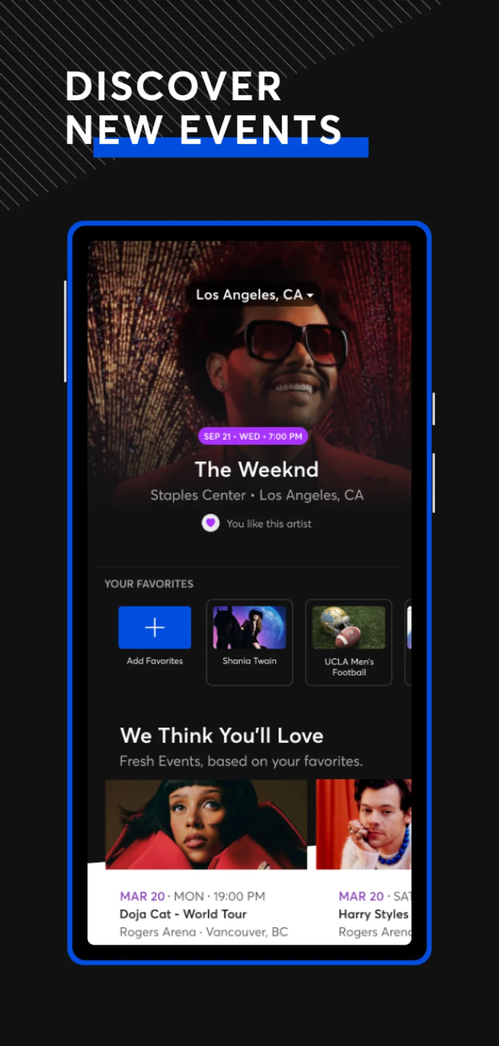 Captura de pantalla Ticketmaster 2