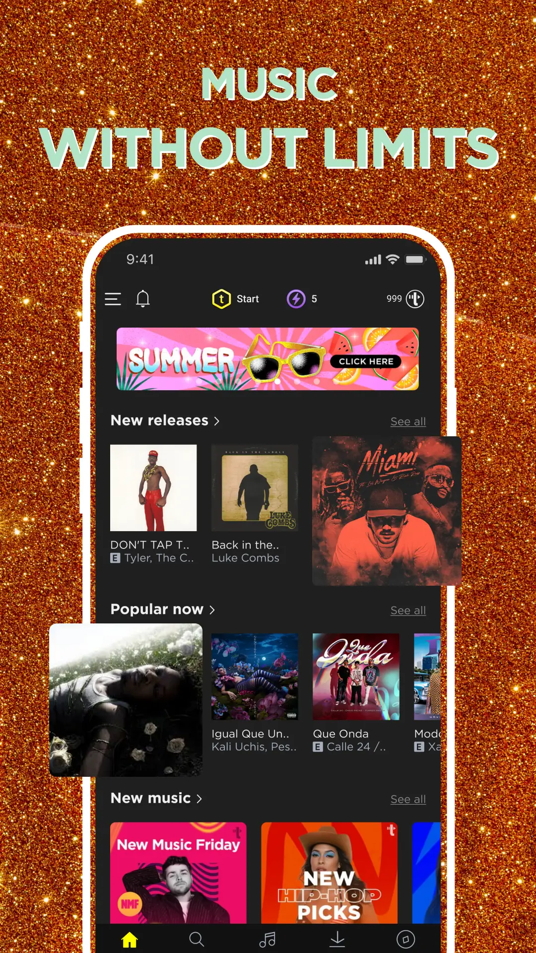 لقطة شاشة TREBEL: Music, MP3 & Podcasts %د
