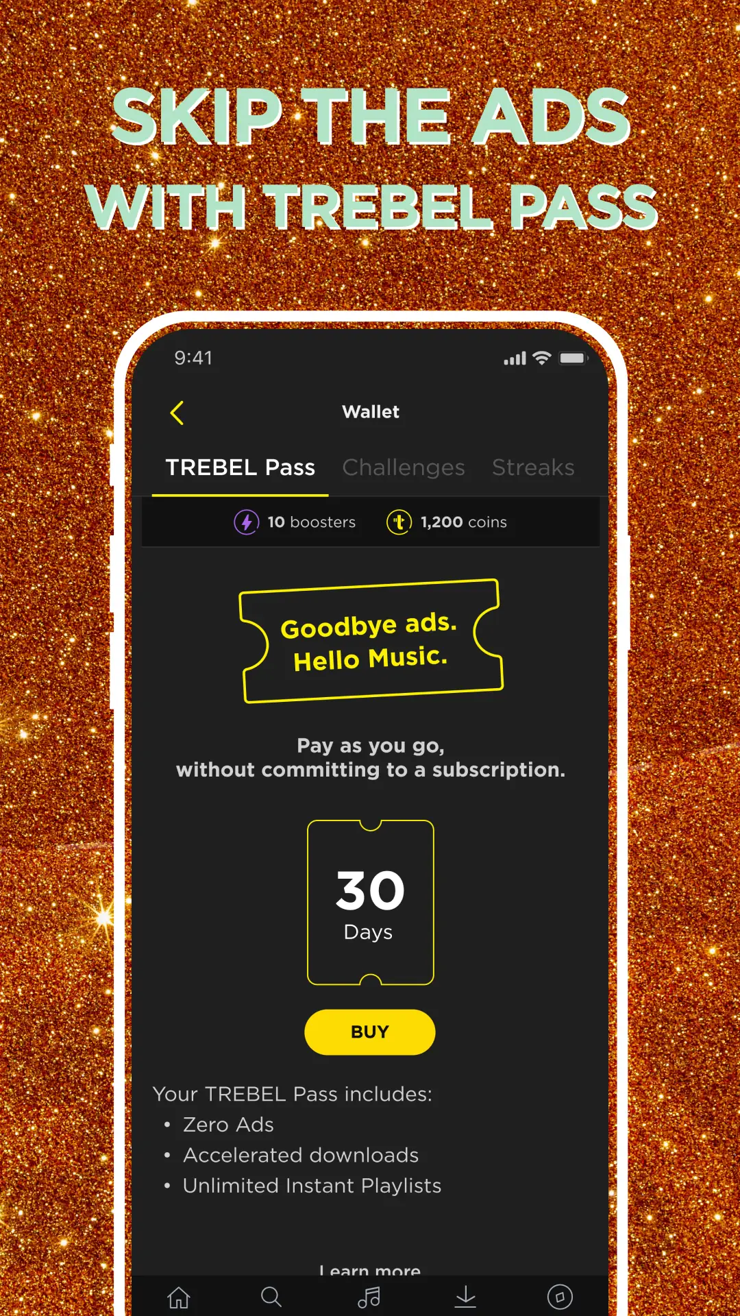 لقطة شاشة TREBEL: Music, MP3 & Podcasts %د