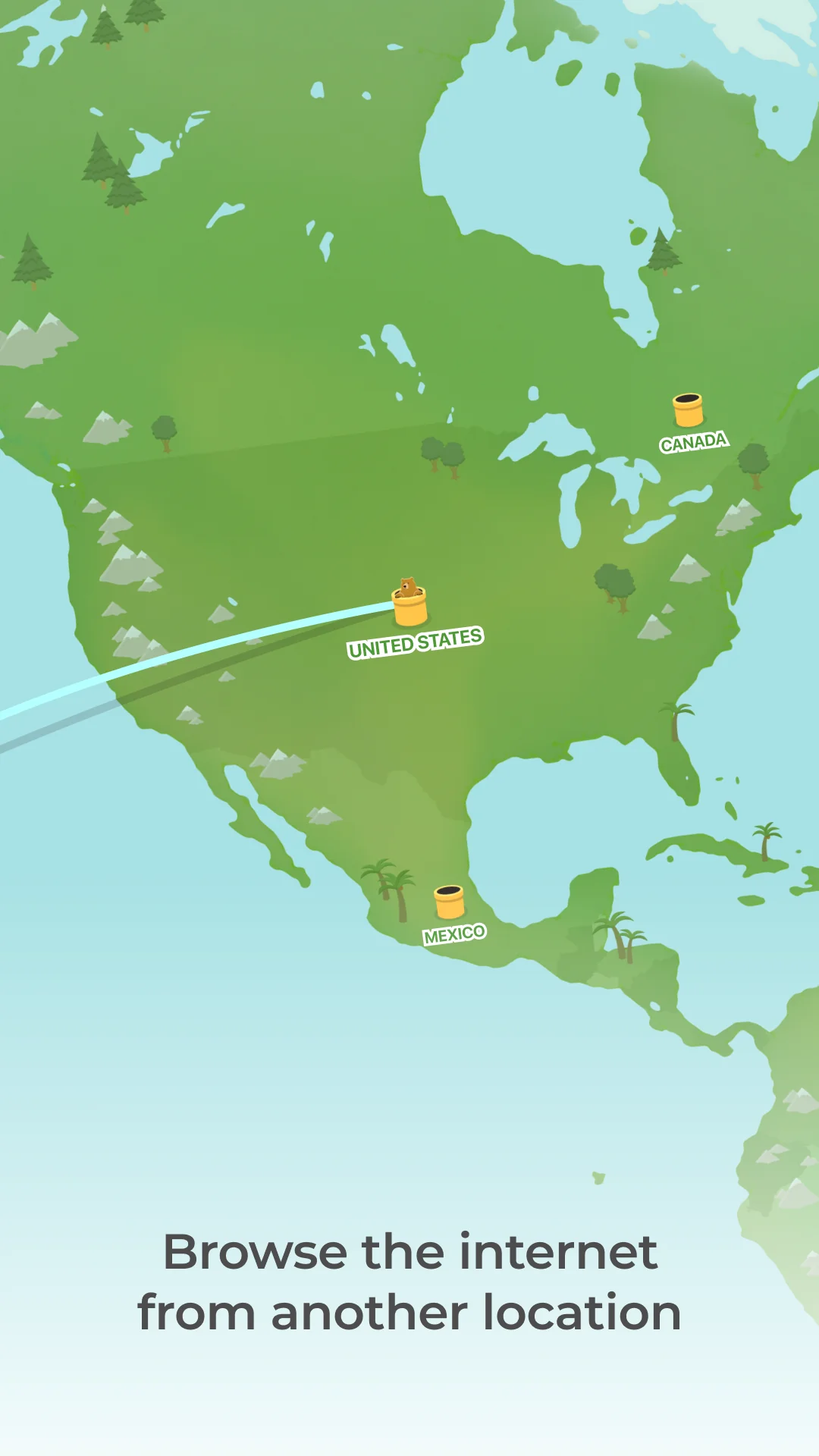 لقطة شاشة TunnelBear VPN %د