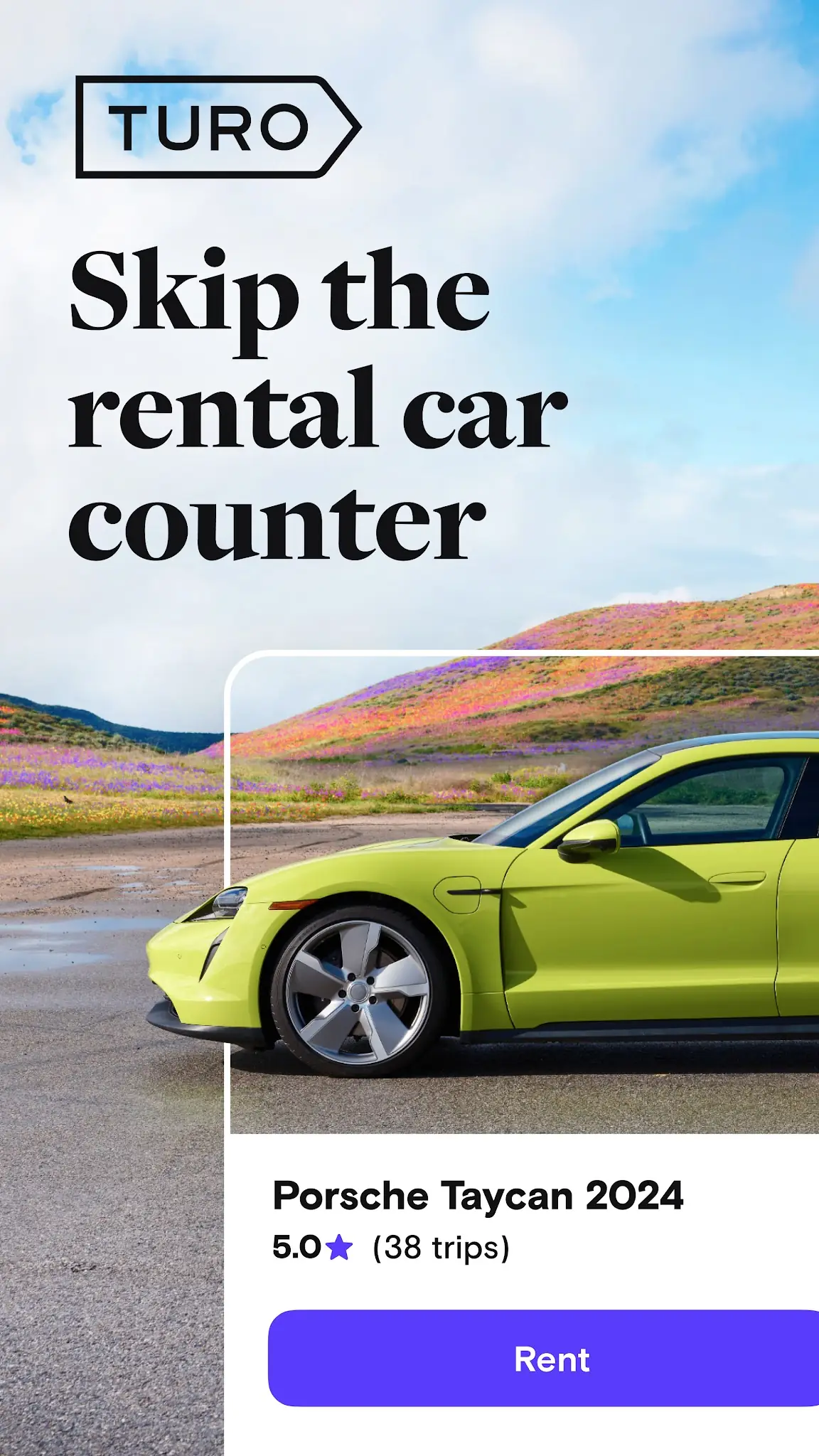 Zrzut ekranu Turo — Car rental marketplace 1