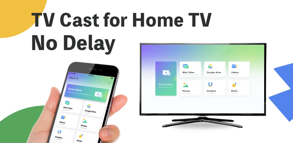 Телетрансляция для Chromecast приложение обложка для Android