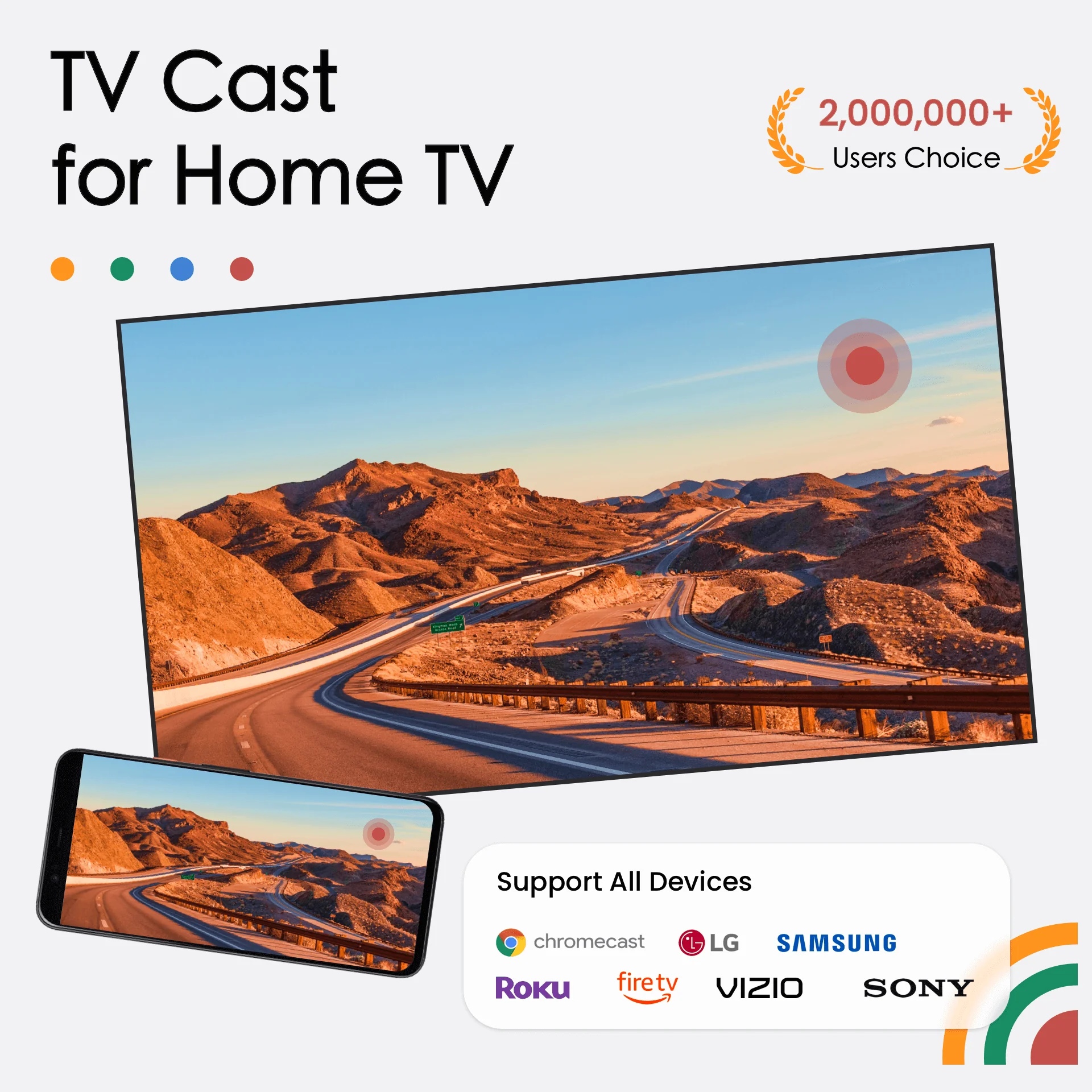Скриншот Телетрансляция для Chromecast 1